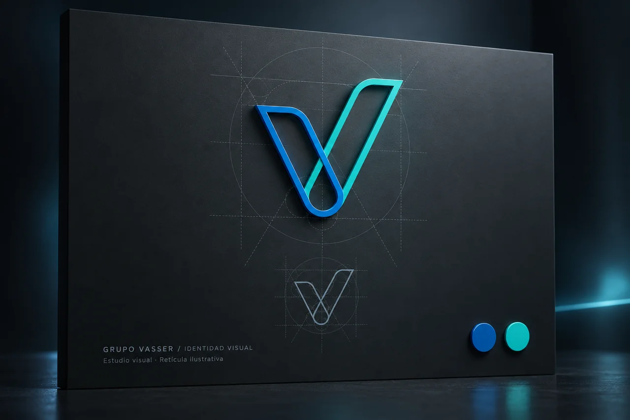 Desarrollo de identidad para Grupo Vasser