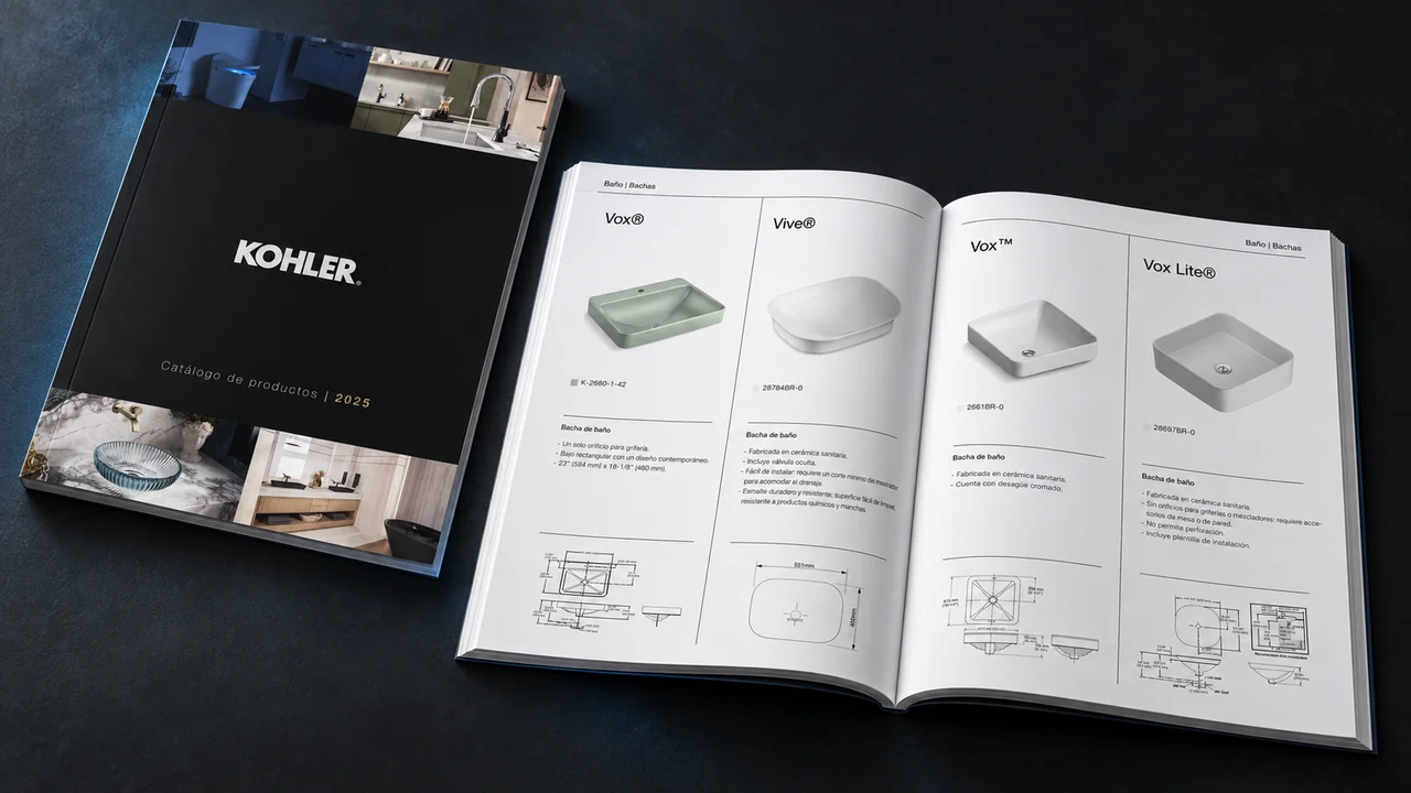 Catálogo de productos Kohler 2025